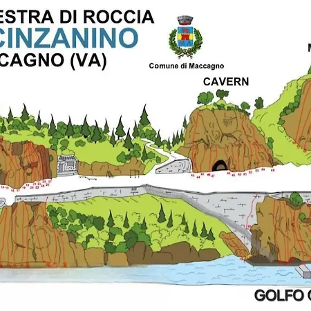 Sole & Lago-lake شقة Maccagno